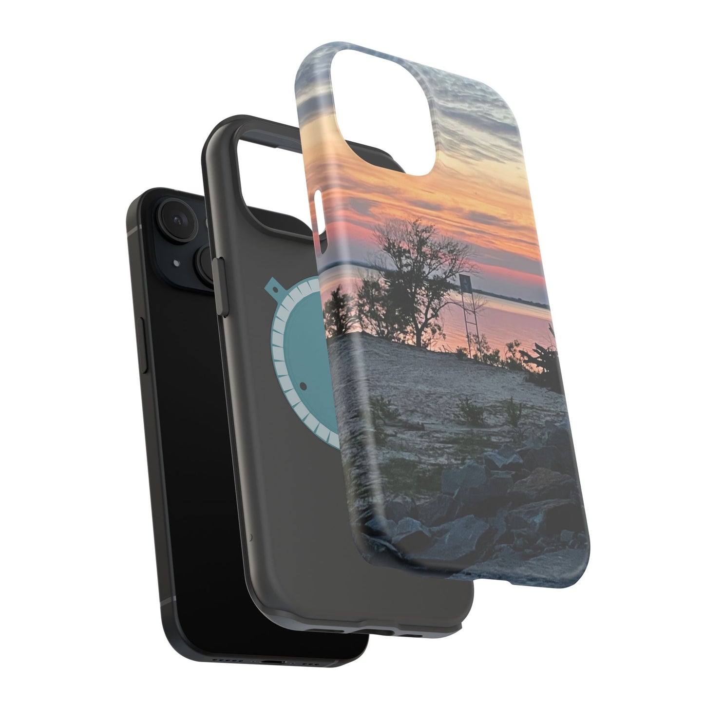 Sunset Shore Magnetic Impact-Resistant Phone Case