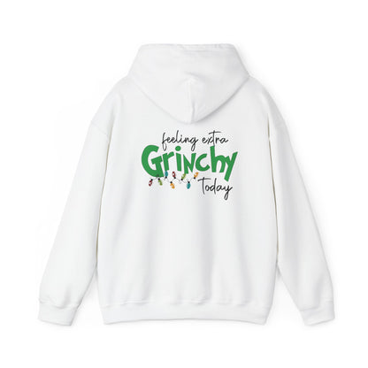 Feeling Extra Grinchy Hoodie — Funny Christmas Holiday Sweatshirt