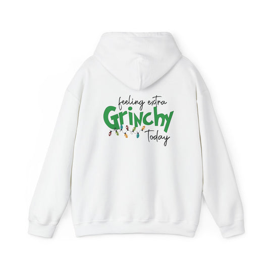 Feeling Extra Grinchy Hoodie — Funny Christmas Holiday Sweatshirt