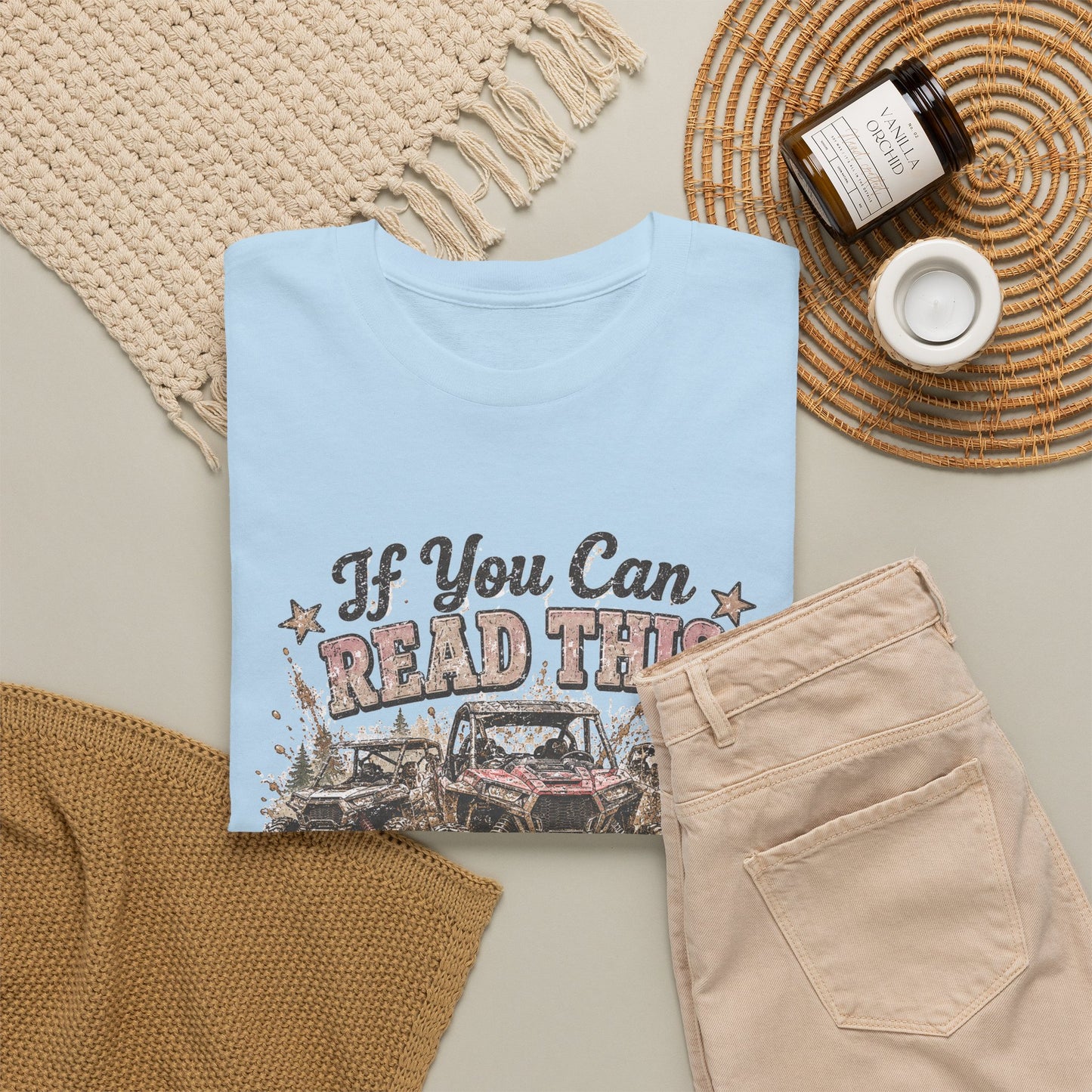 If You Can Read This We're Stuck Off-Road T-Shirt