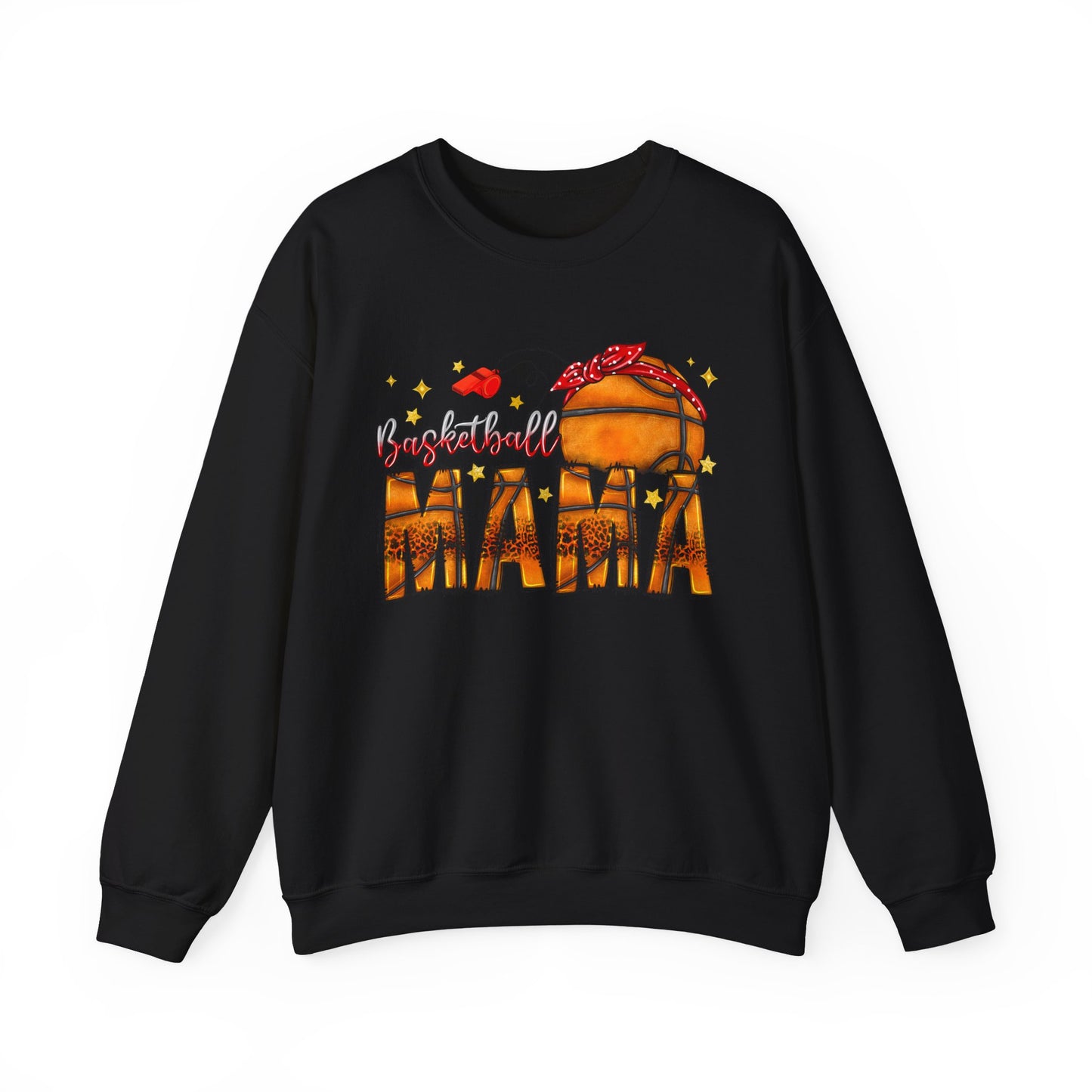 Basketball Mama Sweatshirt — Women's Basketball Mom Crewneck