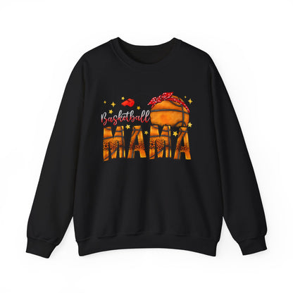 Basketball Mama Sweatshirt — Women's Basketball Mom Crewneck
