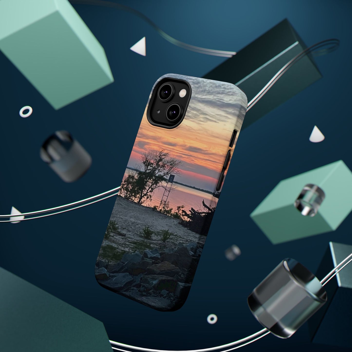 Sunset Shore Magnetic Impact-Resistant Phone Case