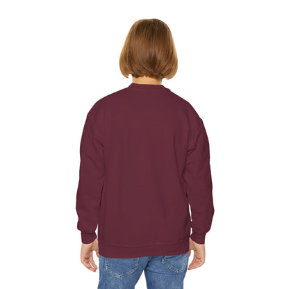 Grinch Squad Youth Crewneck Sweatshirt — Kids Funny Holiday Pullover