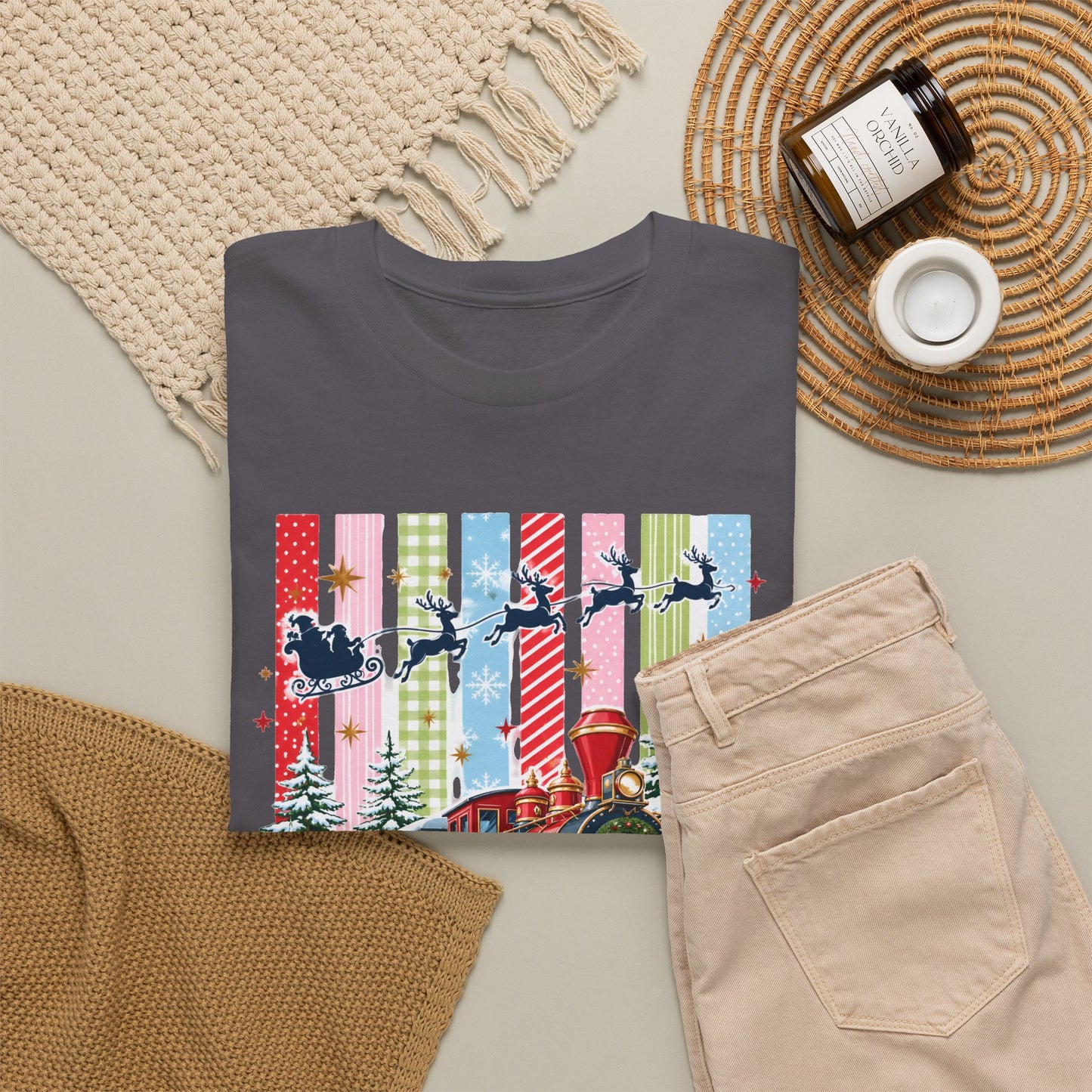Believe Christmas Train T-Shirt