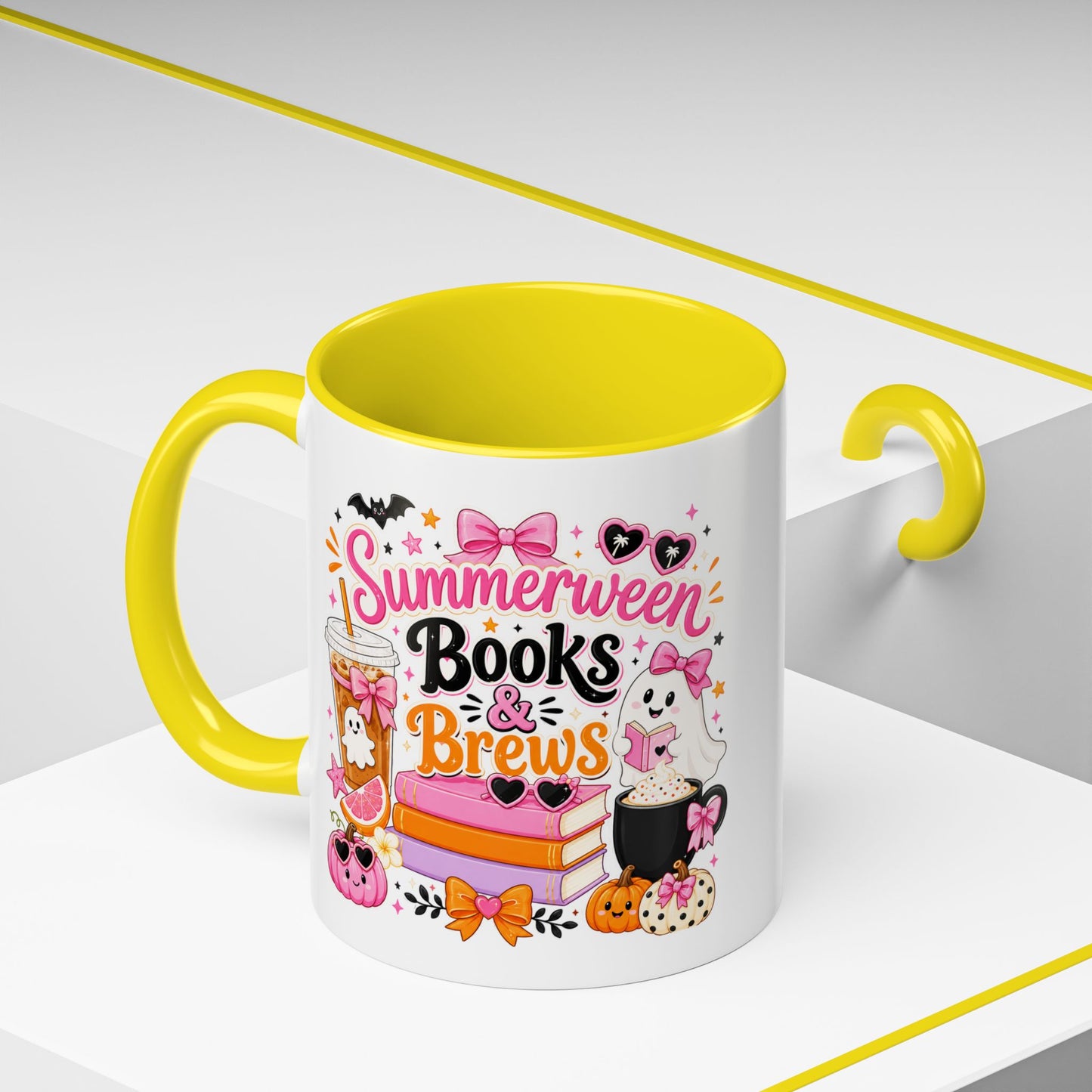 Summerween Books & Brews Coffee Mug