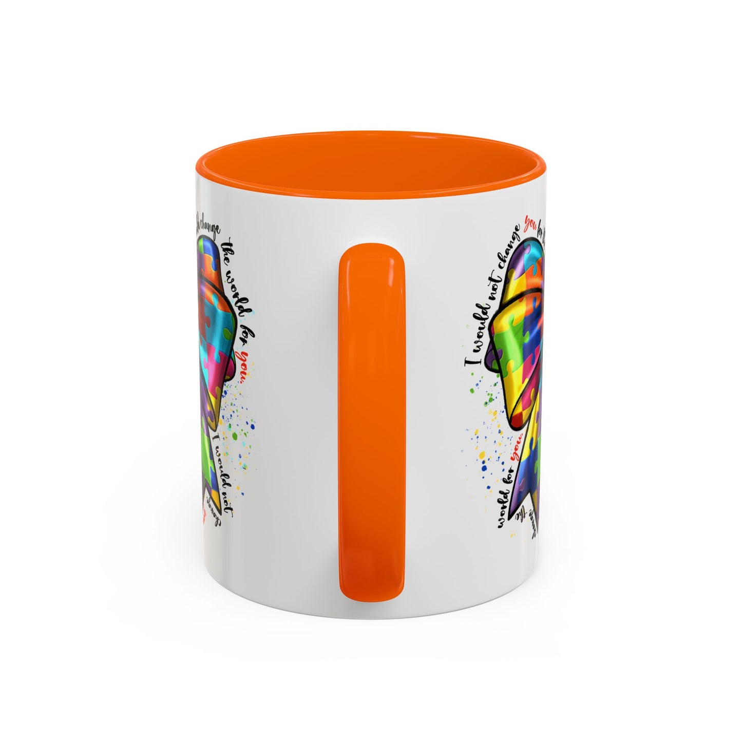 Autism Awareness Puzzle Ribbon Coffee Mug (11/15oz)
