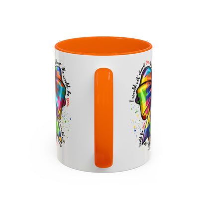 Autism Awareness Puzzle Ribbon Coffee Mug (11/15oz)