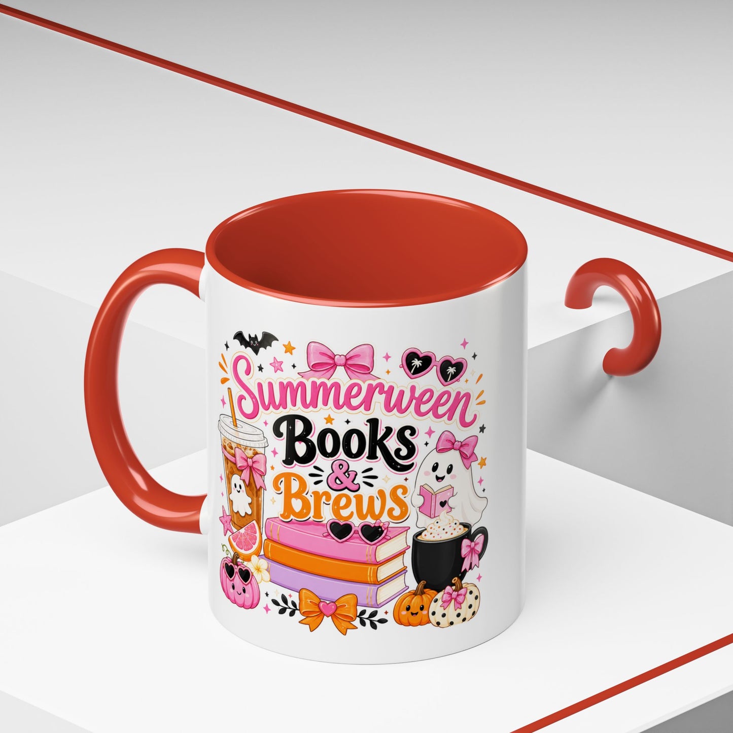 Summerween Books & Brews Coffee Mug