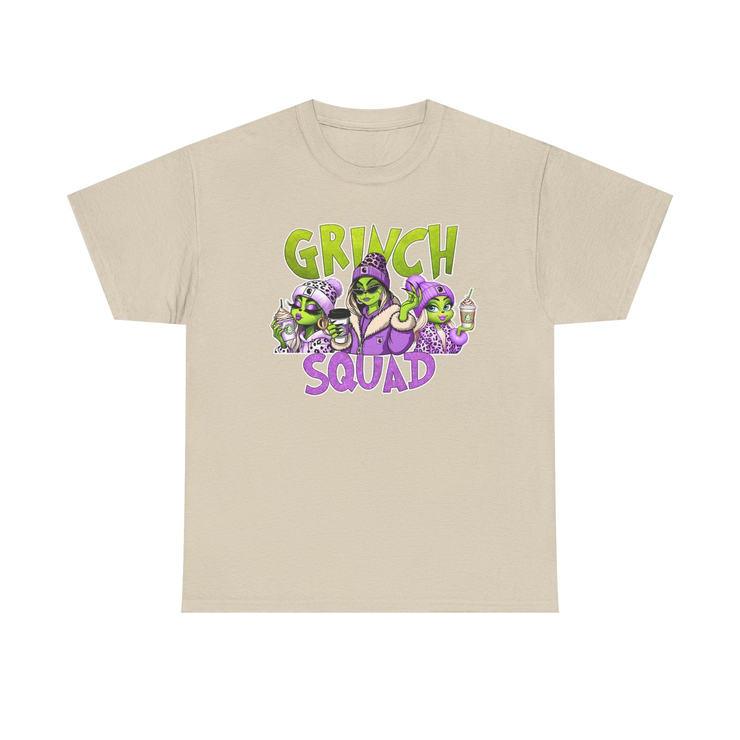 Grinch Squad Tee — Funny Christmas Crew Holiday T-Shirt