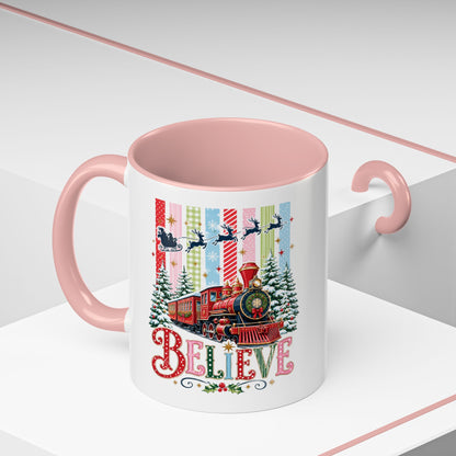Believe Christmas Coffee Mug