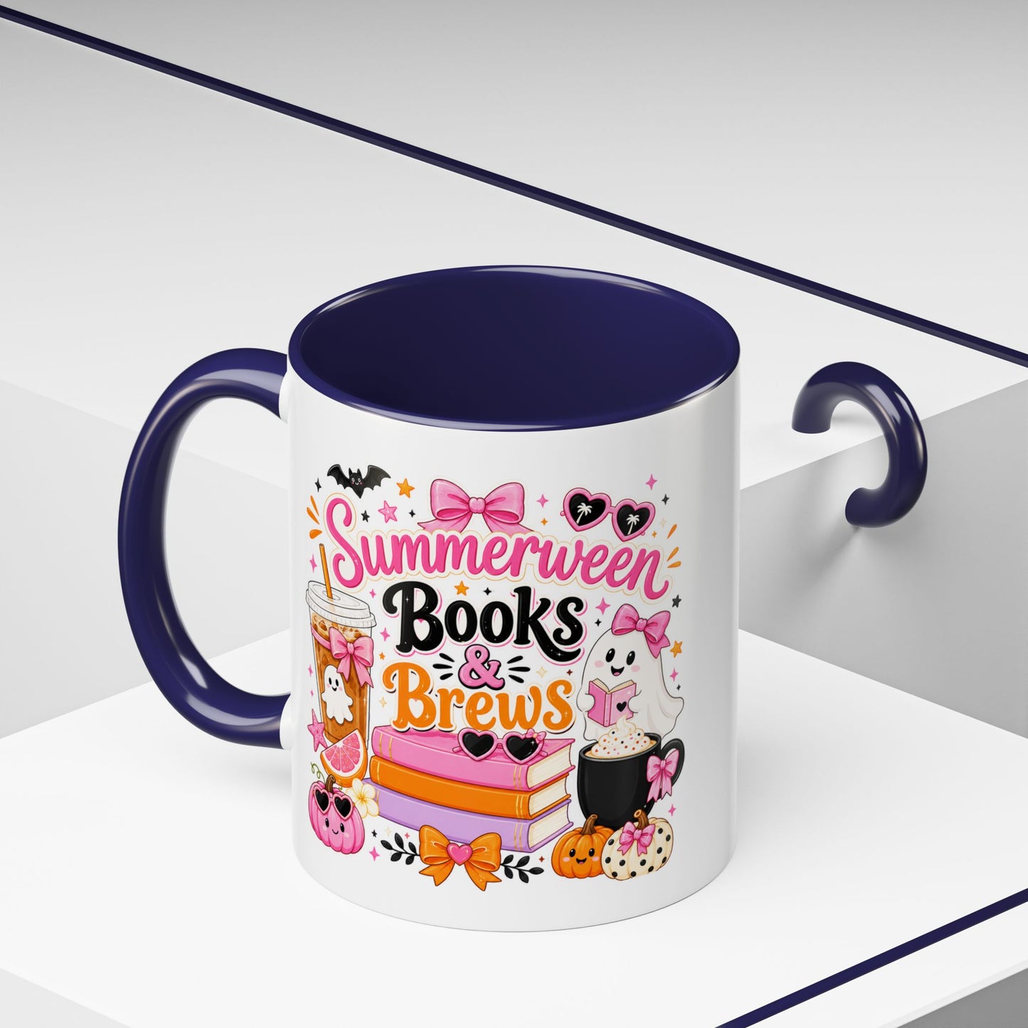 Summerween Books & Brews Coffee Mug