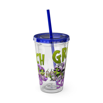 Sunsplash Tumbler with Straw, 16oz
