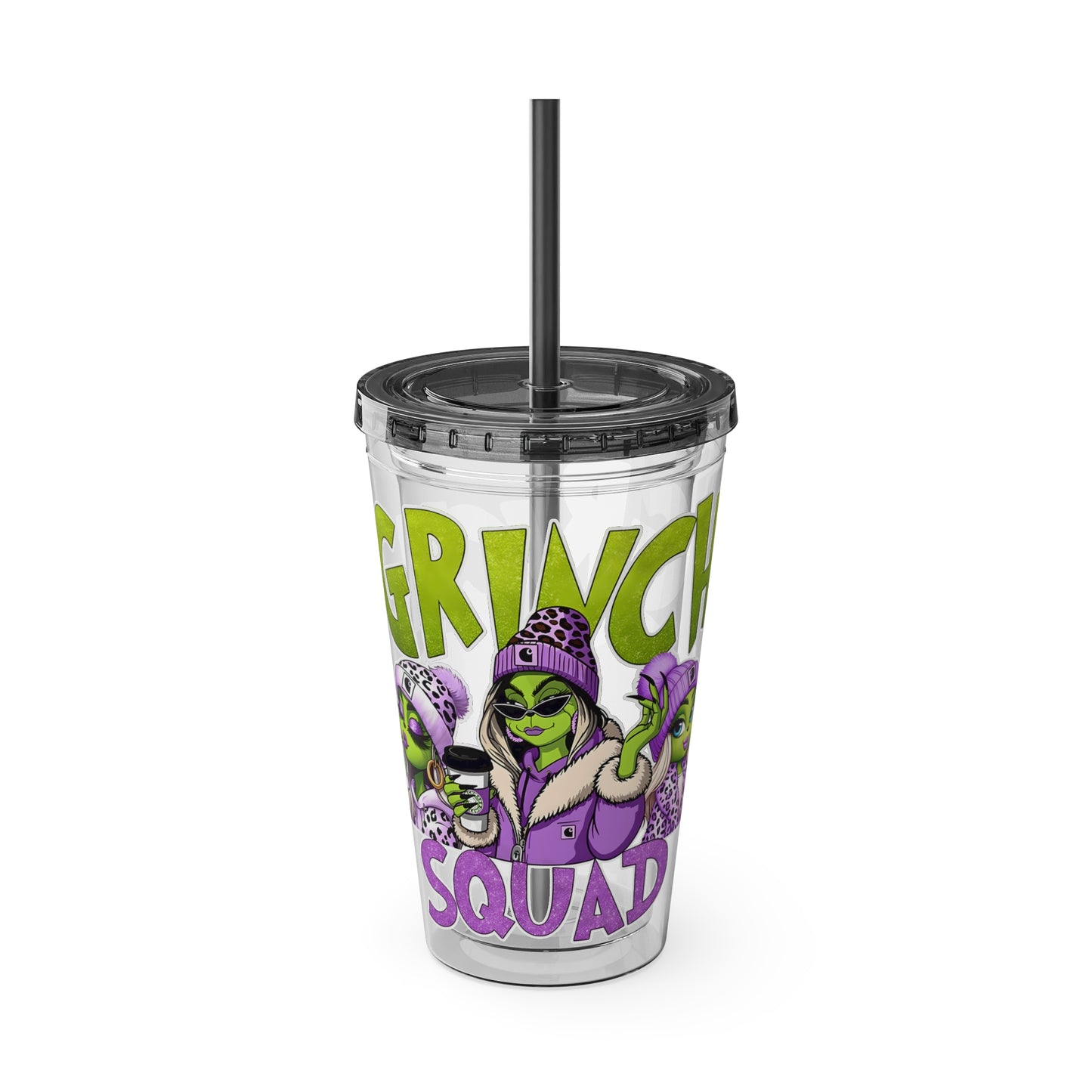 Sunsplash Tumbler with Straw, 16oz