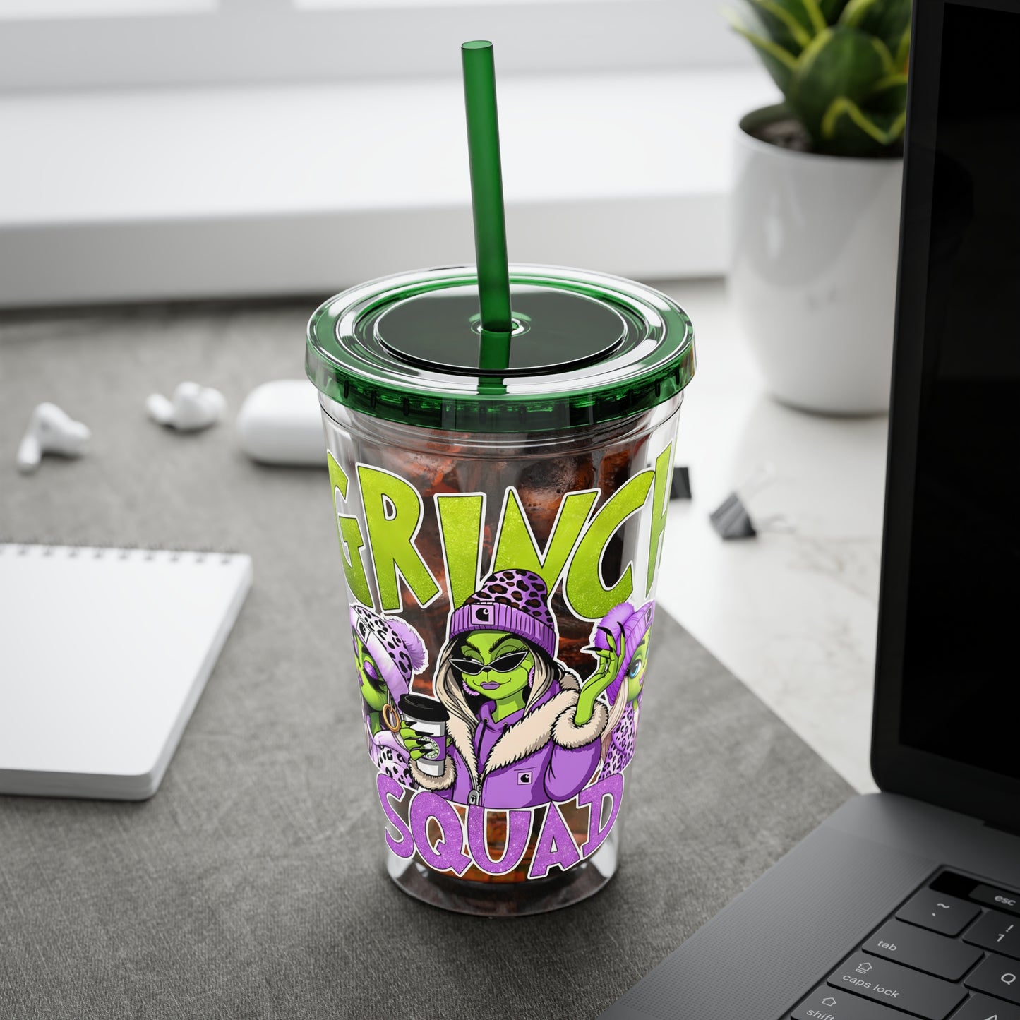 Sunsplash Tumbler with Straw, 16oz