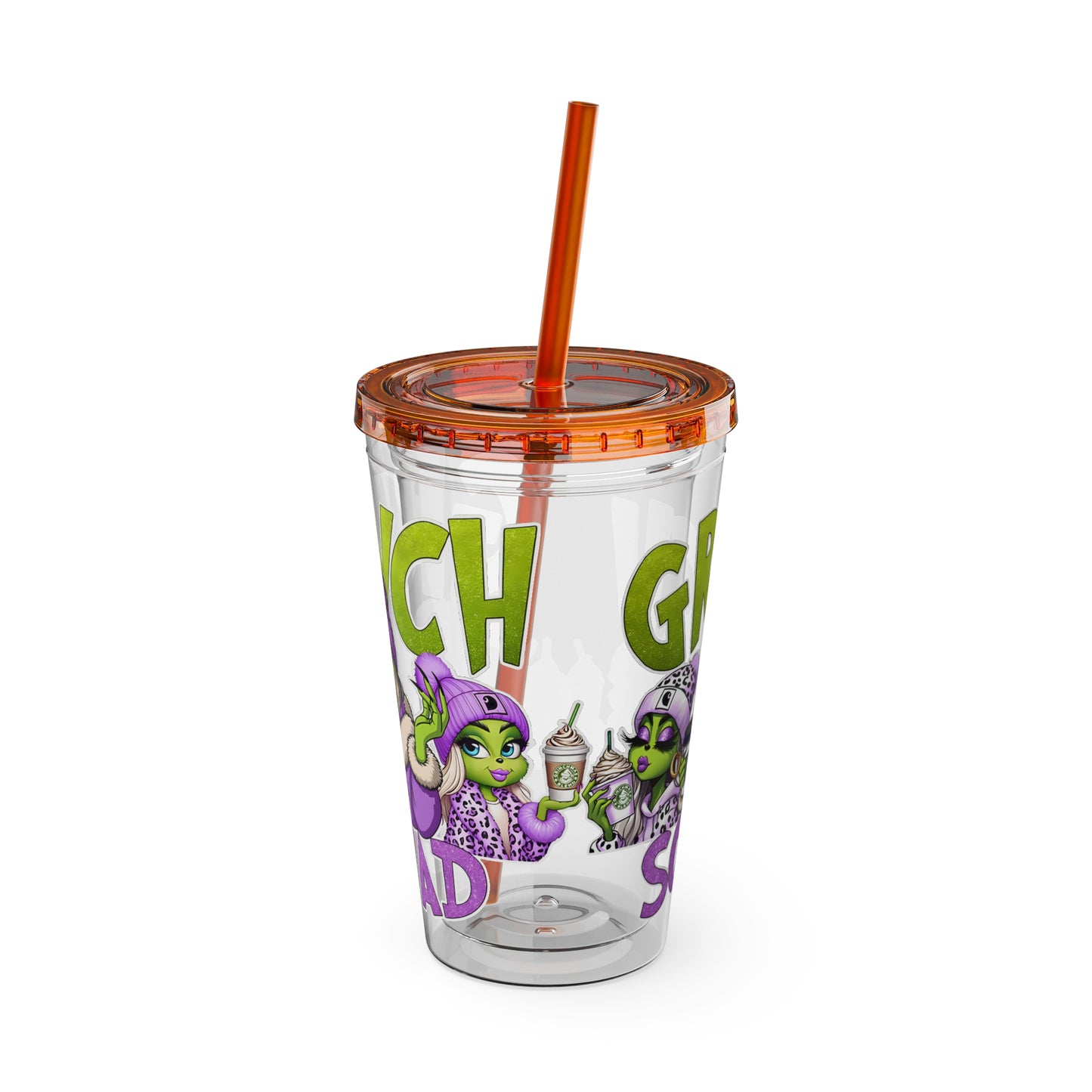 Sunsplash Tumbler with Straw, 16oz