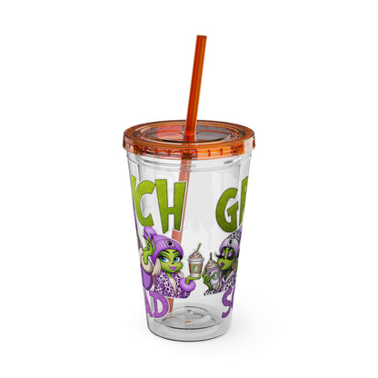 Sunsplash Tumbler with Straw, 16oz