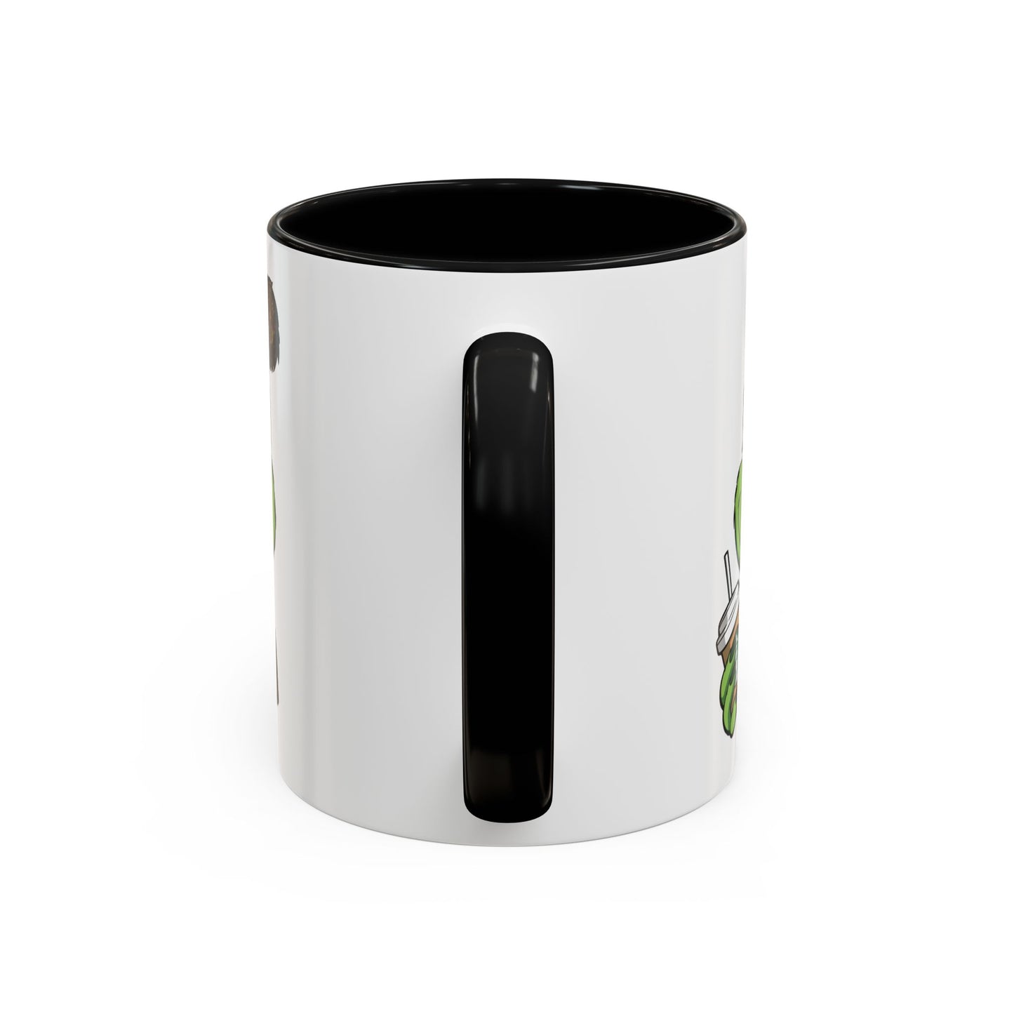 Grinch Luxury Winter Coffee Mug – Designer Beanie & Holiday Drink Cartoon (11/15oz)