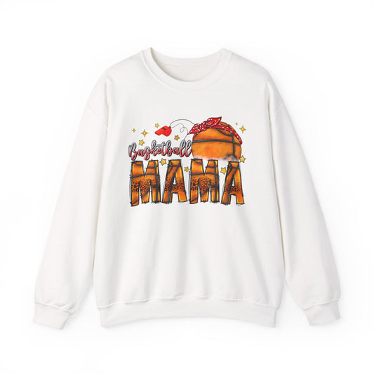 Basketball Mama Sweatshirt — Women's Basketball Mom Crewneck