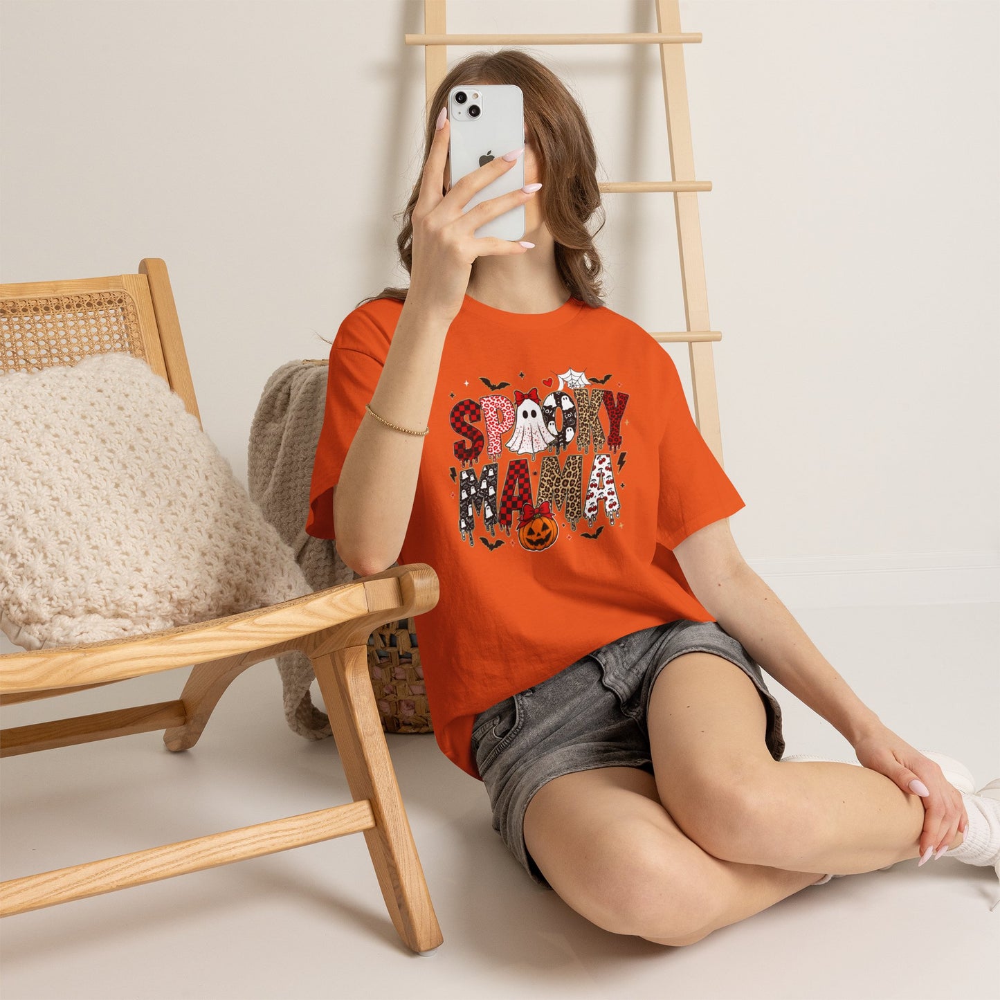 Spooky Mama Halloween T-Shirt
