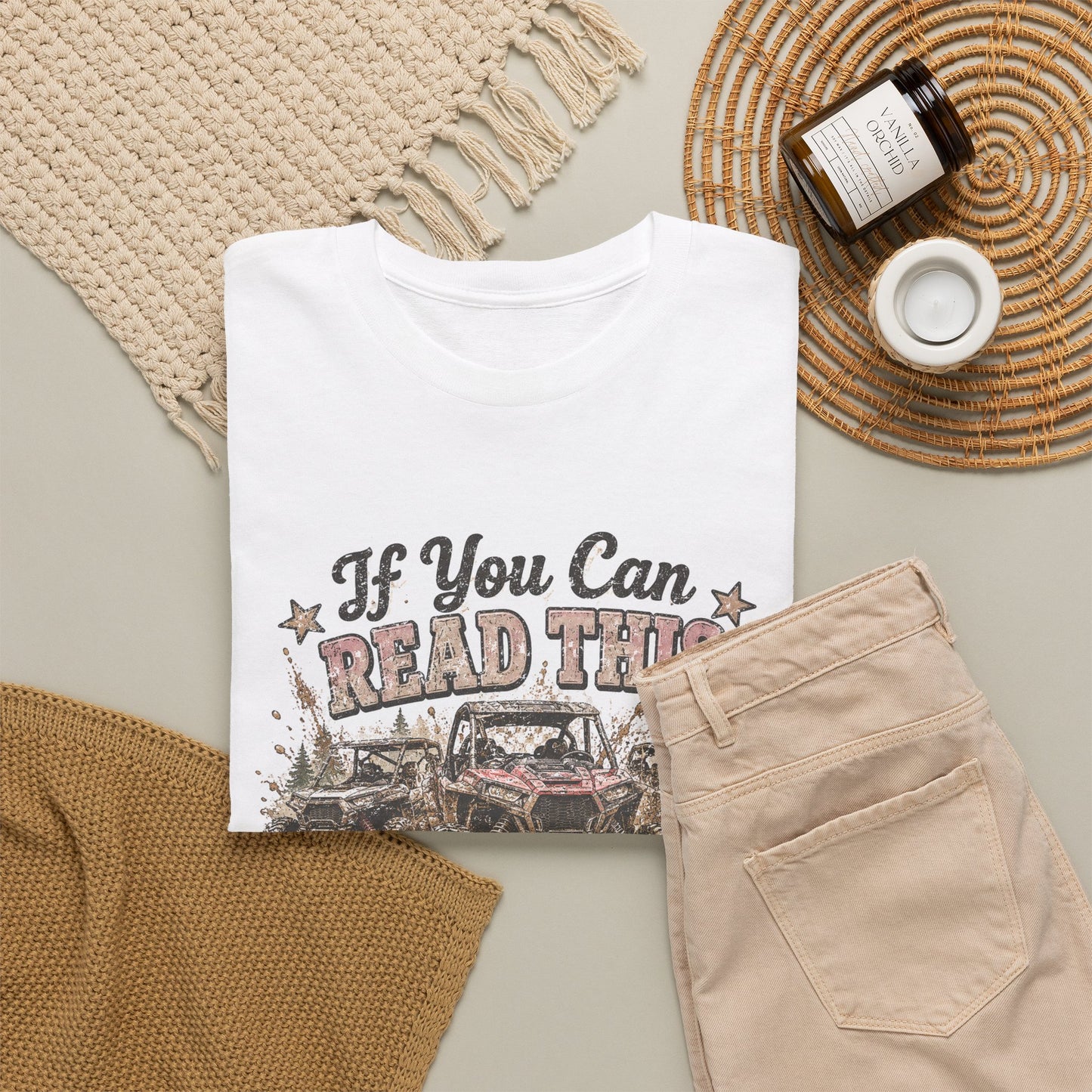 If You Can Read This We're Stuck Off-Road T-Shirt