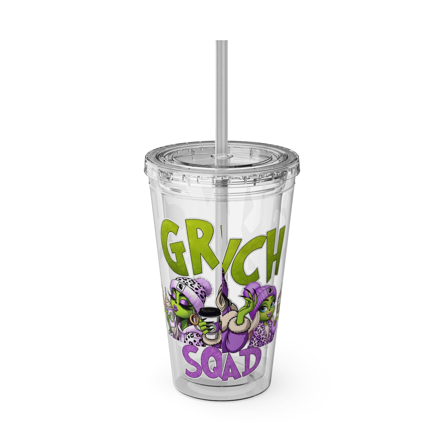 Sunsplash Tumbler with Straw, 16oz