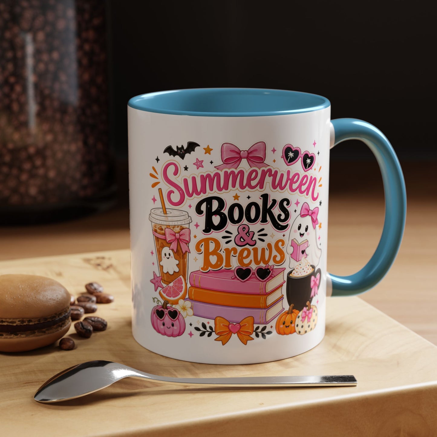 Summerween Books & Brews Coffee Mug