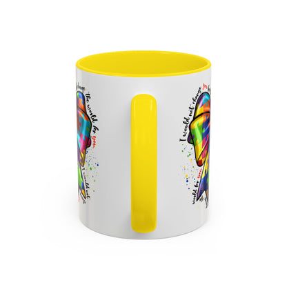 Autism Awareness Puzzle Ribbon Coffee Mug (11/15oz)