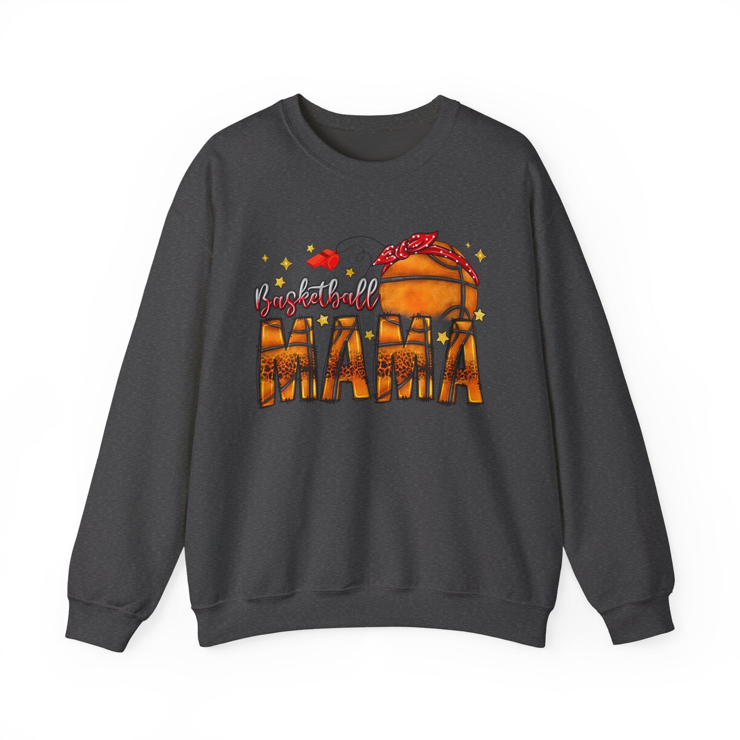 Basketball Mama Sweatshirt — Women's Basketball Mom Crewneck