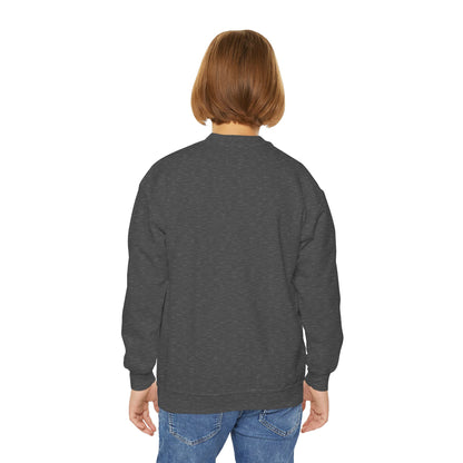 Grinch Squad Youth Crewneck Sweatshirt — Kids Funny Holiday Pullover