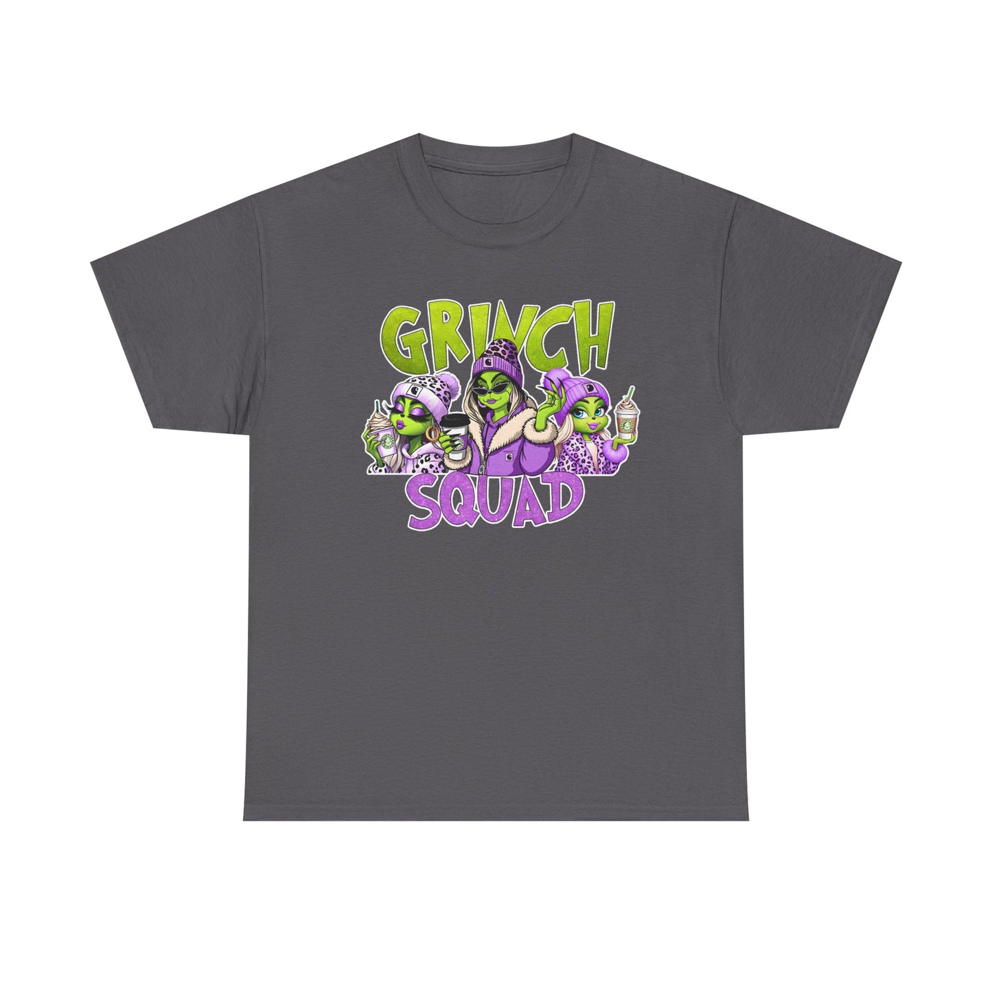 Grinch Squad Tee — Funny Christmas Crew Holiday T-Shirt