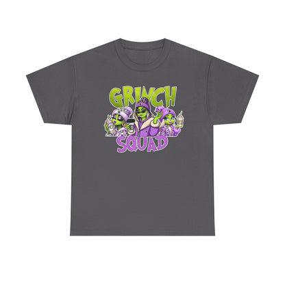 Grinch Squad Tee — Funny Christmas Crew Holiday T-Shirt