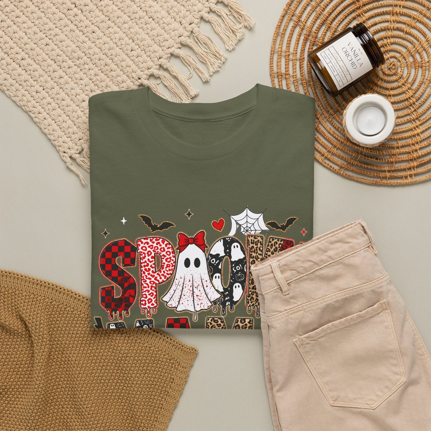 Spooky Mama Halloween T-Shirt