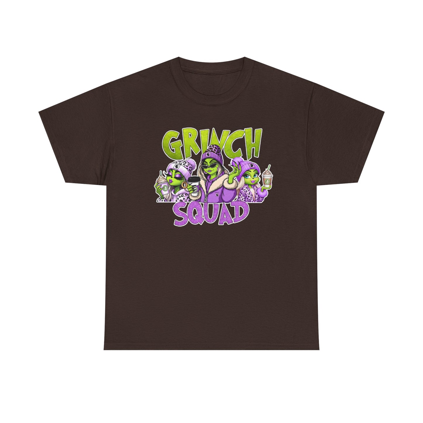 Grinch Squad Tee — Funny Christmas Crew Holiday T-Shirt