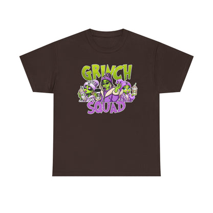 Grinch Squad Tee — Funny Christmas Crew Holiday T-Shirt