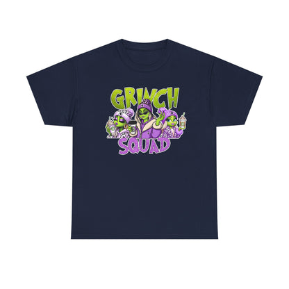 Grinch Squad Tee — Funny Christmas Crew Holiday T-Shirt