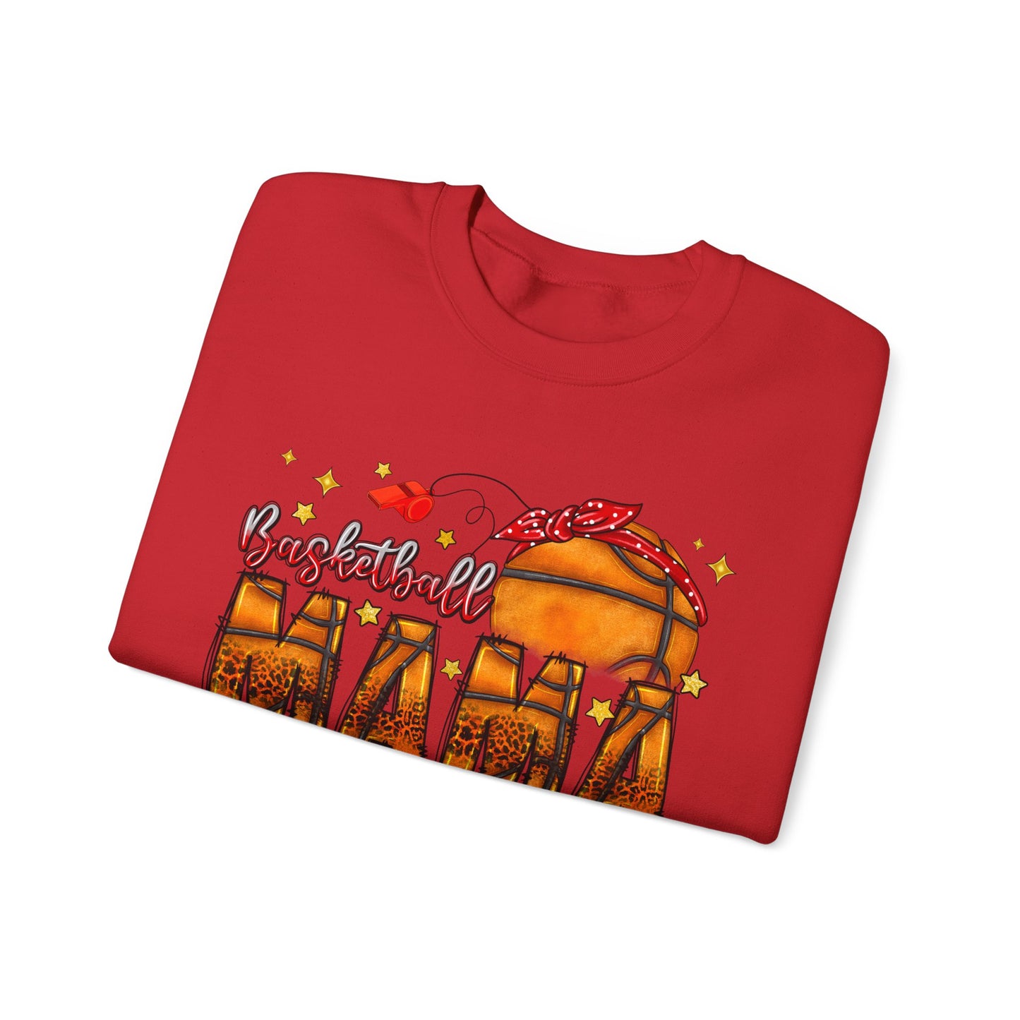 Basketball Mama Sweatshirt — Women's Basketball Mom Crewneck