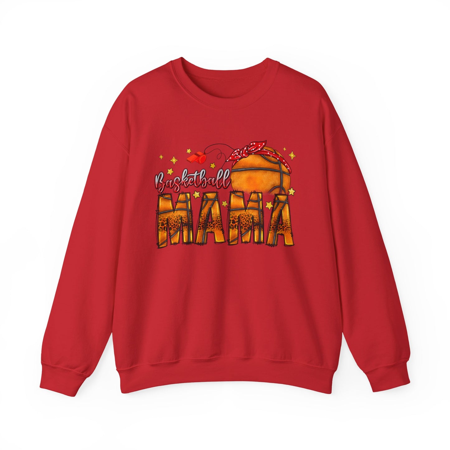 Basketball Mama Sweatshirt — Women's Basketball Mom Crewneck