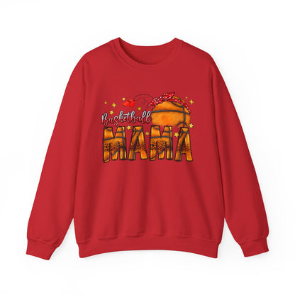 Basketball Mama Sweatshirt — Women's Basketball Mom Crewneck