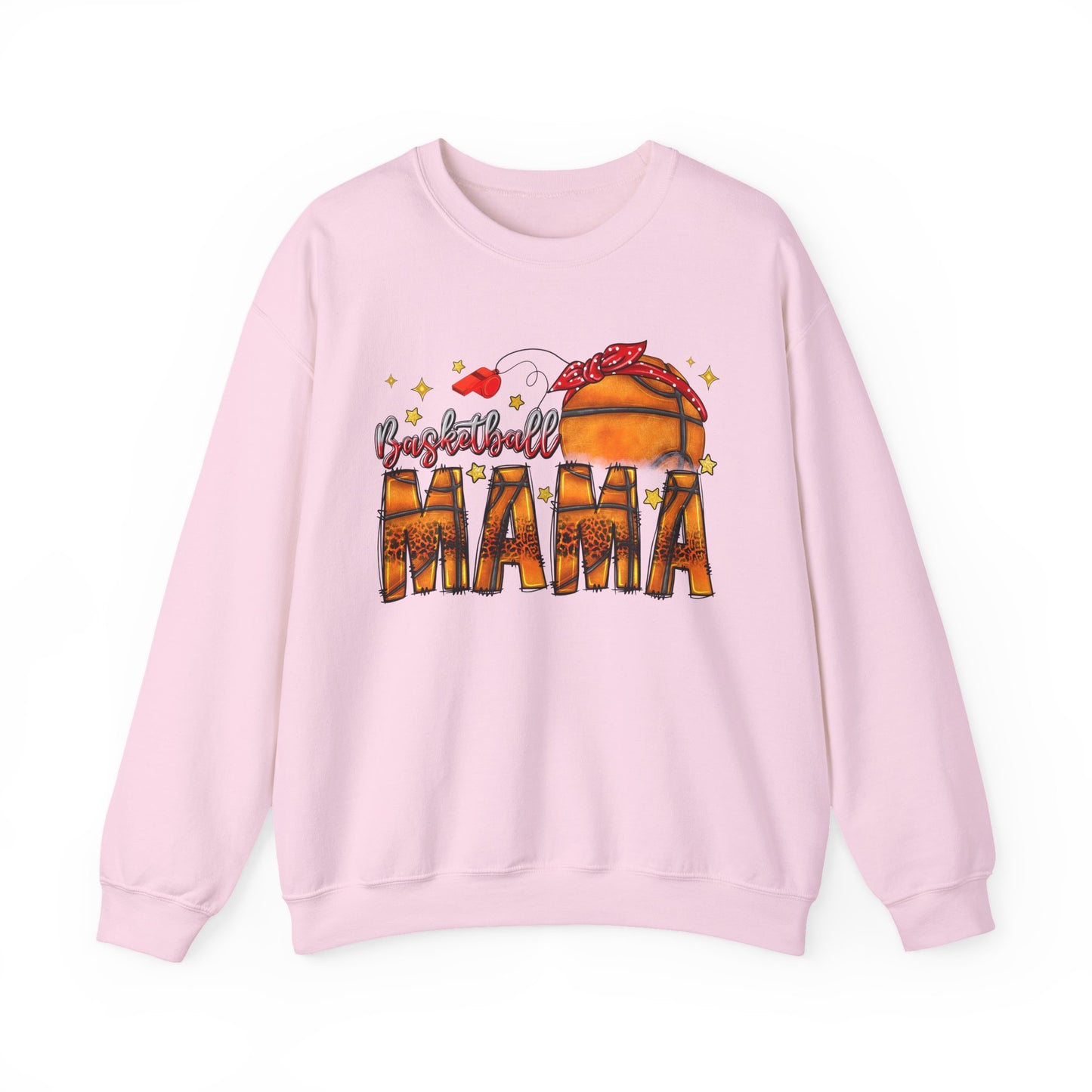 Basketball Mama Sweatshirt — Women's Basketball Mom Crewneck
