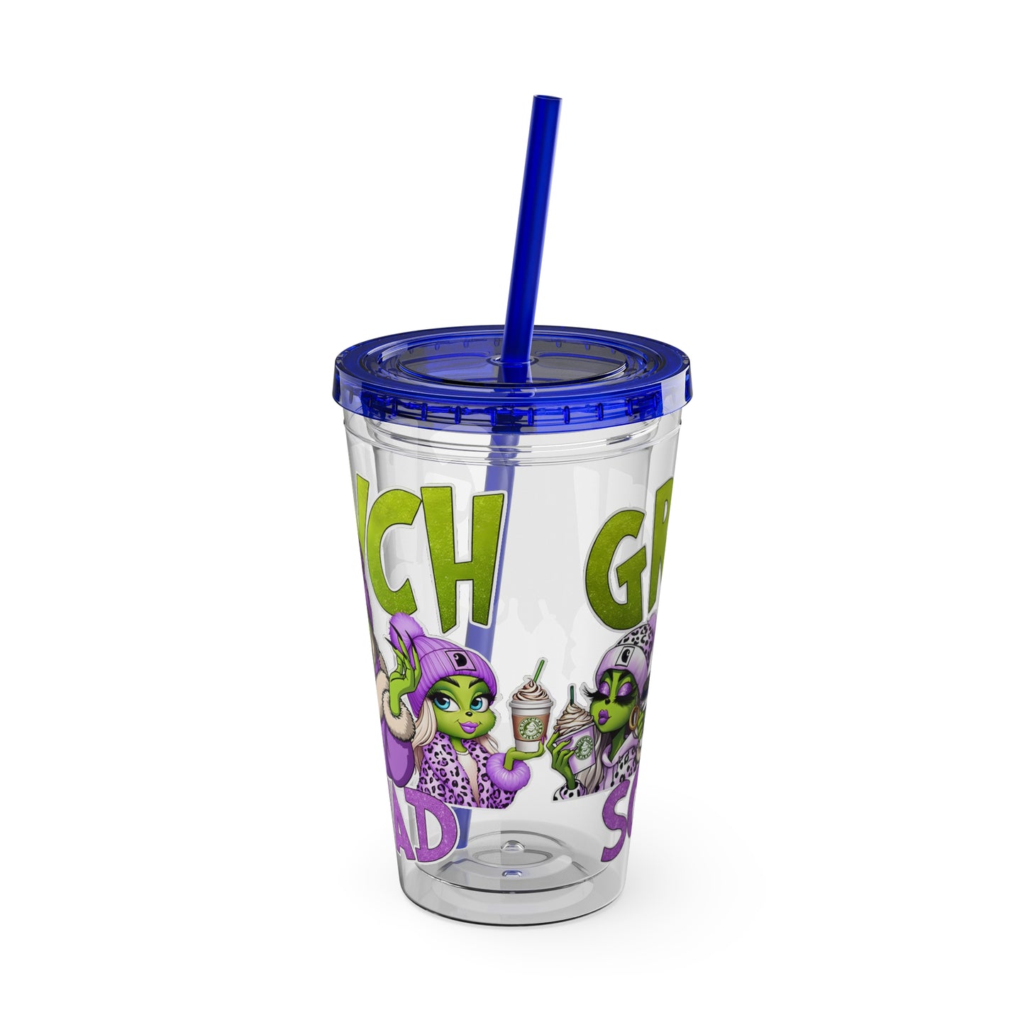 Sunsplash Tumbler with Straw, 16oz