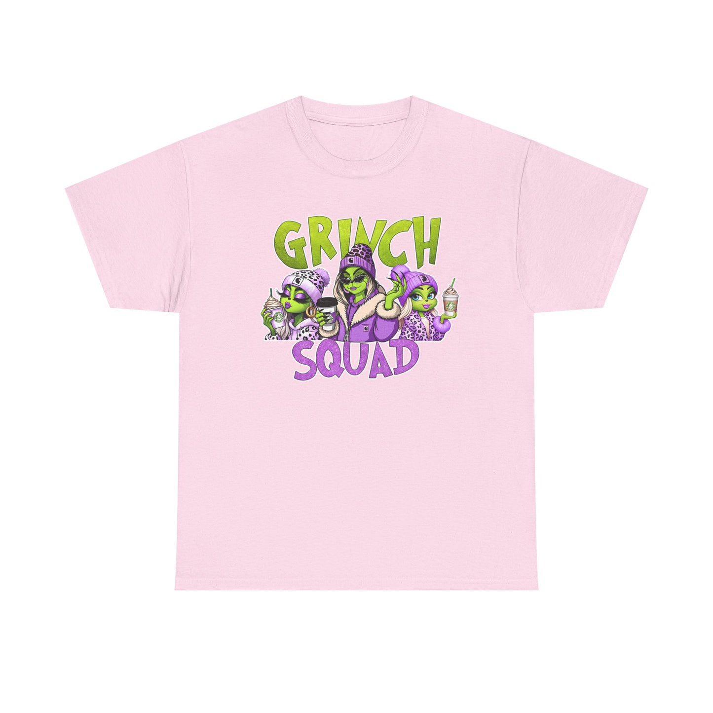 Grinch Squad Tee — Funny Christmas Crew Holiday T-Shirt