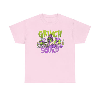 Grinch Squad Tee — Funny Christmas Crew Holiday T-Shirt