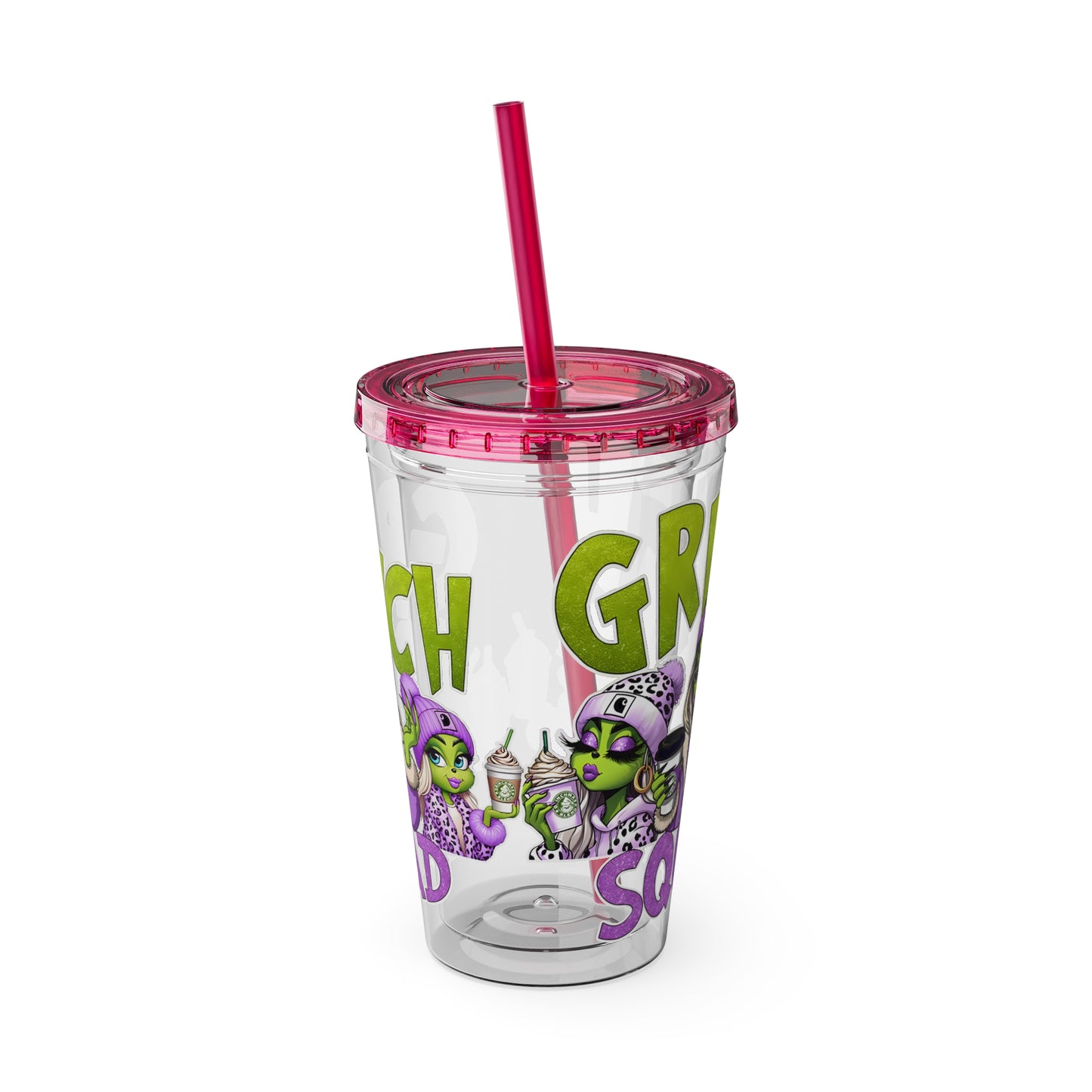 Sunsplash Tumbler with Straw, 16oz
