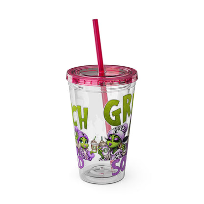 Sunsplash Tumbler with Straw, 16oz