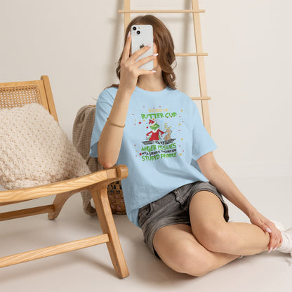 Grinch Christmas Tee — "I Have Anger Issues" Funny Holiday Shirt