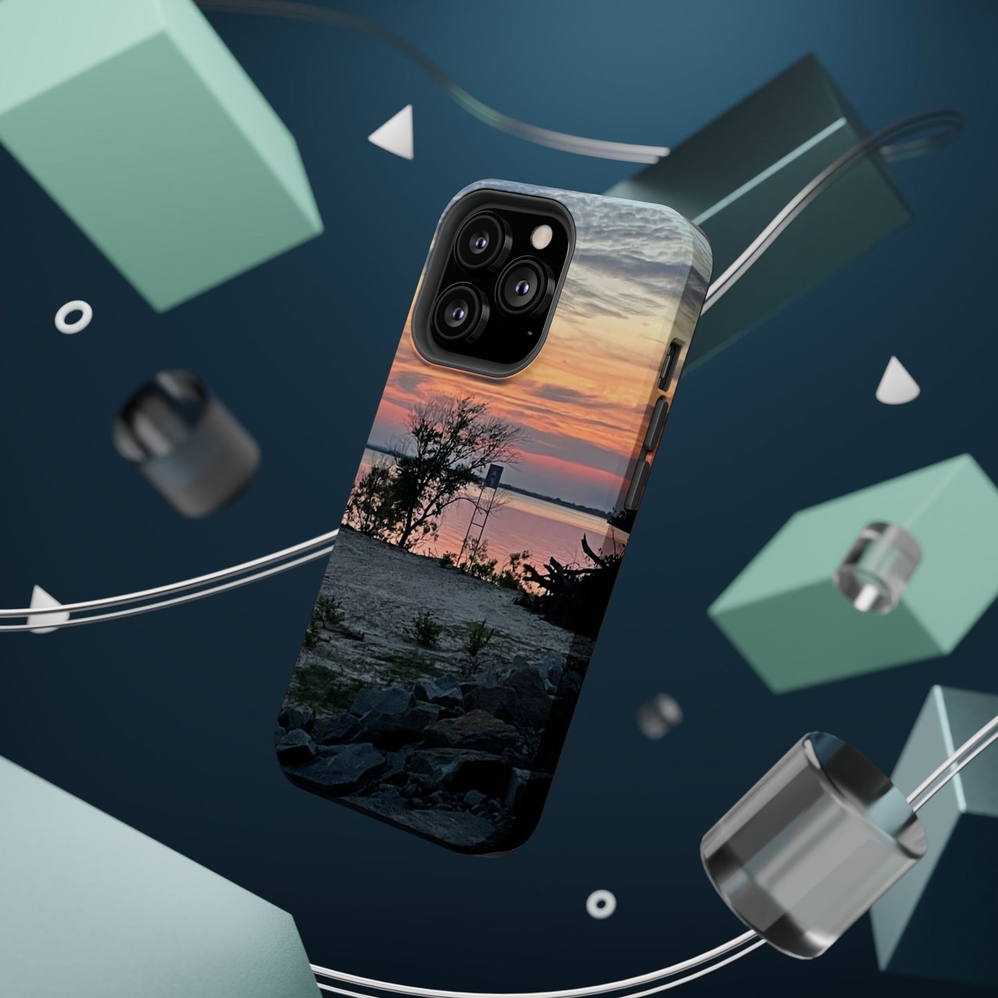 Sunset Shore Magnetic Impact-Resistant Phone Case