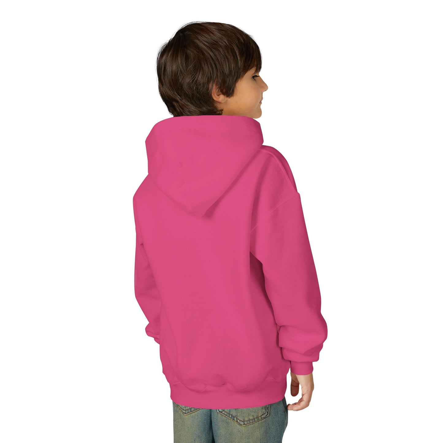 Youth Hoodie — Cozy Frog in Winter Beanie | Cute Kids' Holiday Sweatshirt