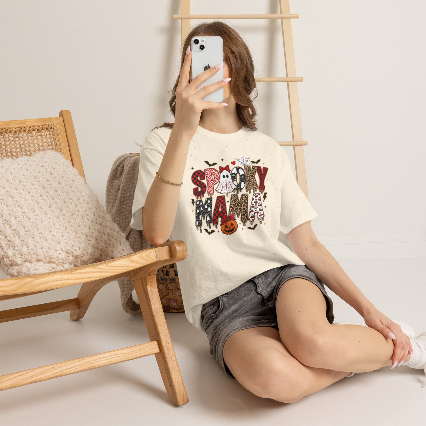 Spooky Mama Halloween T-Shirt