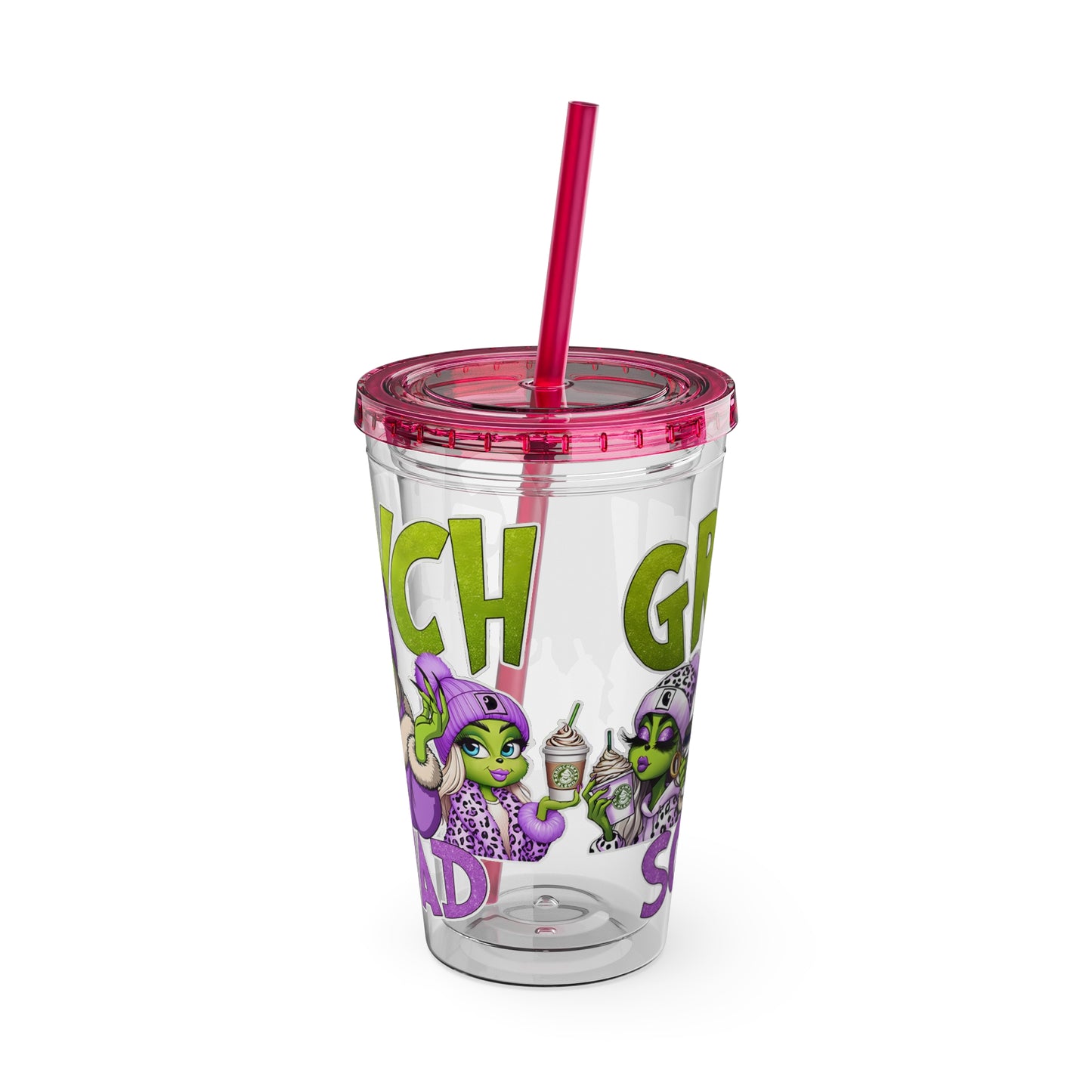 Sunsplash Tumbler with Straw, 16oz